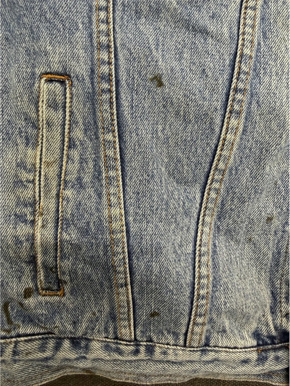Vintage Resistol Light Blue Denim Jacket - Picture 5 of 9